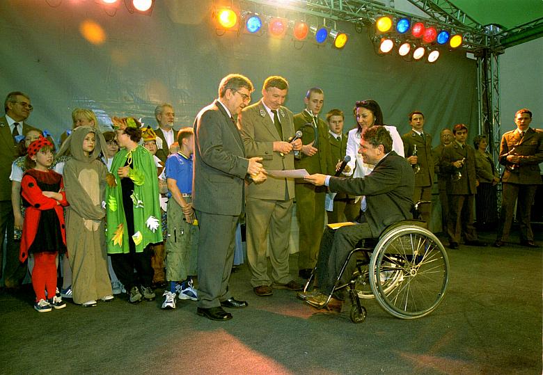 W ramach Święta Miasta na scenie przed magistratem odbyły się imprezy towarzyszące... 