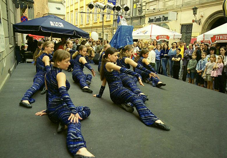 ...i grupy tanecznej.