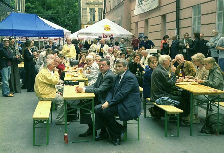 ...przed Domem Norymberskim.