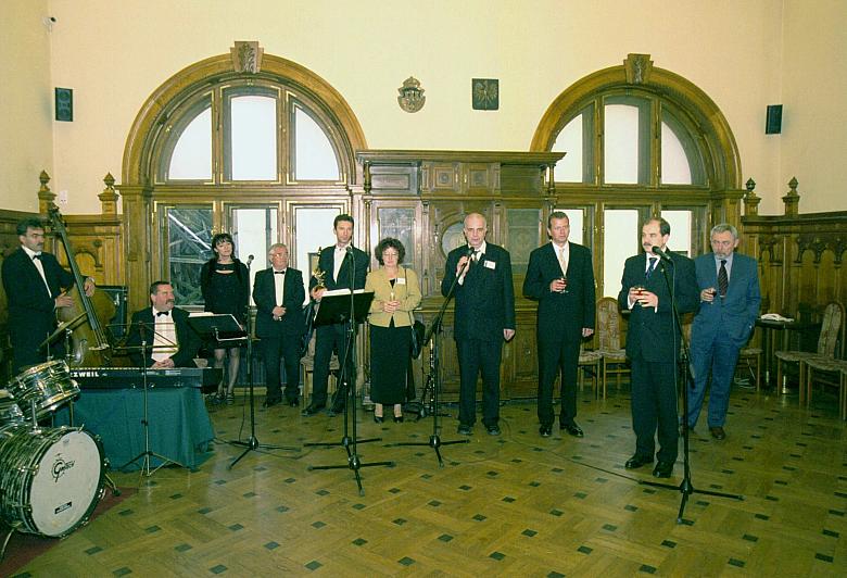 Spotkanie odbyło się w reprezentacyjnych salach magistratu...