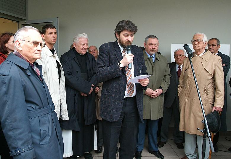 Wystąpienie Dyrektora Muzeum Historycznego Miasta Krakowa Michała Niezabitowskiego.