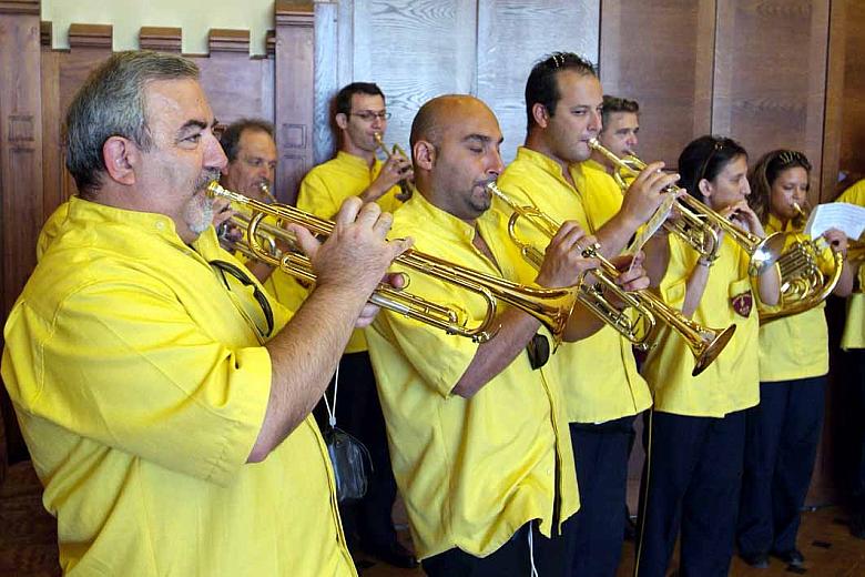Występ orkiestr greckich można było wysłuchać również tego samego dnia w Teatrze Groteska.