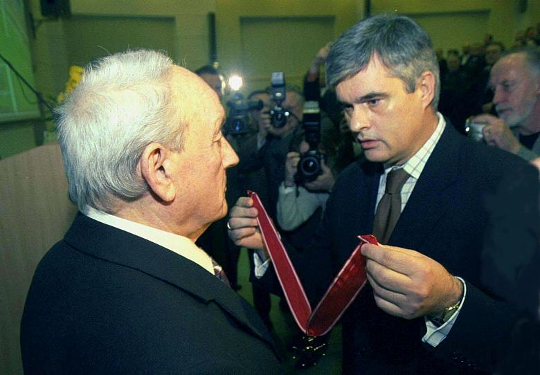 ...oraz diamentowe odznaki PZPN.