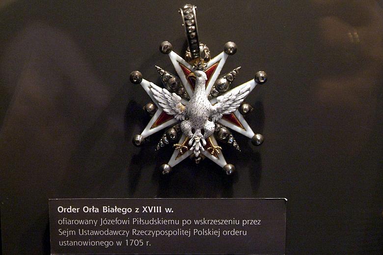 Order Orła Białego z XVIII w. 