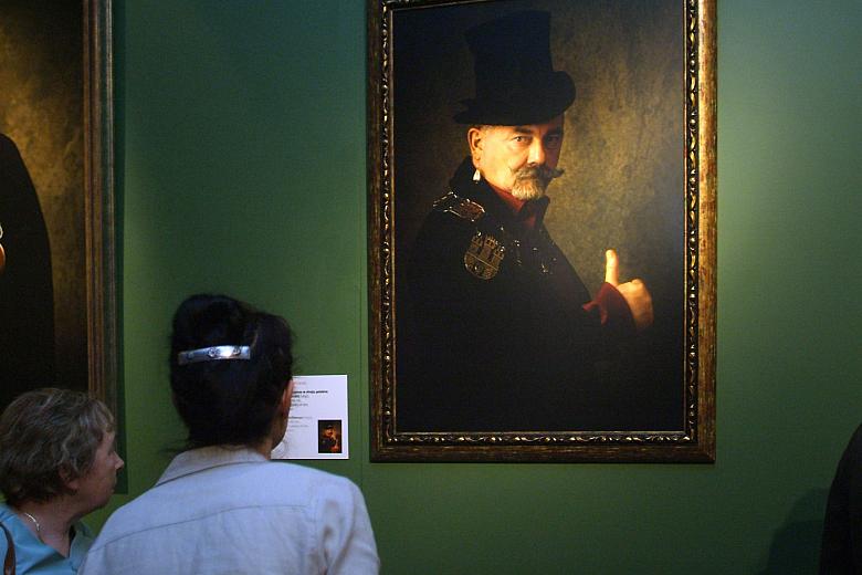 ...zwłaszcza, że modelami byli znani krakowscy artyści,...