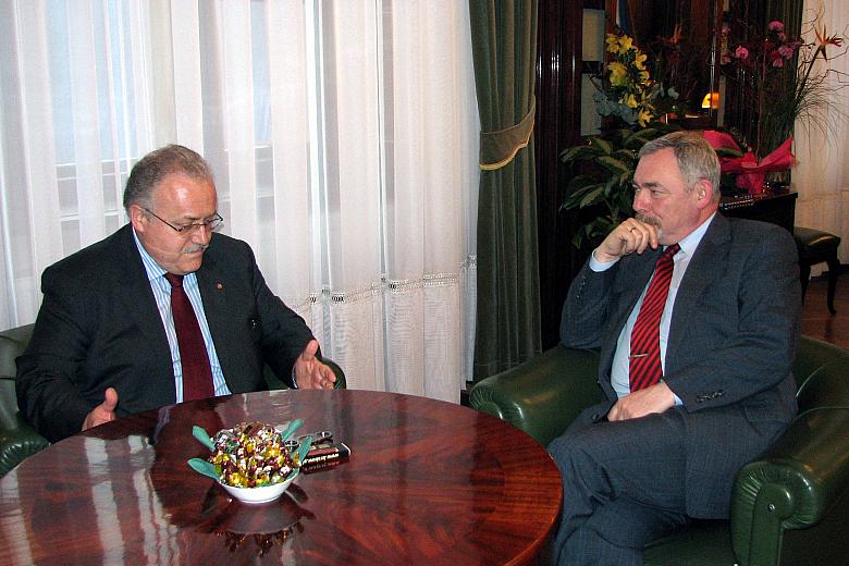 Prezydent Miasta Krakowa spotkał się z Ambasadorem Grecji w Polsce.