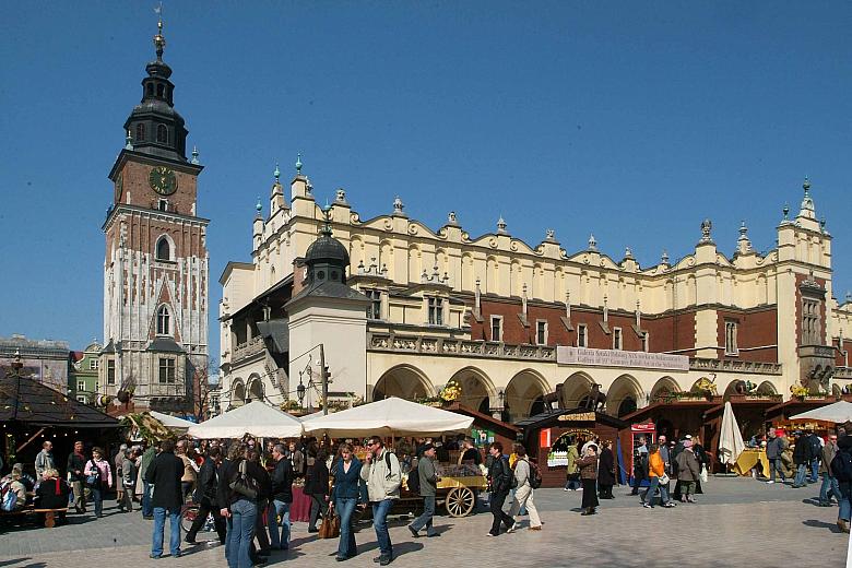 Krakowski Rynek Główny po raz kolejny gości Targi Wielkanocne.