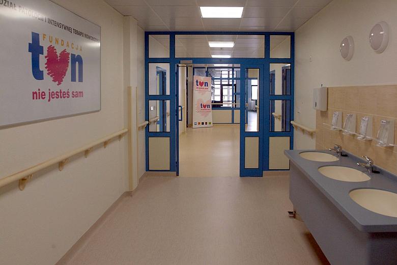 Na potrzeby oddziału zaadaptowano 800 metrów kwadratowych pomieszczeń.