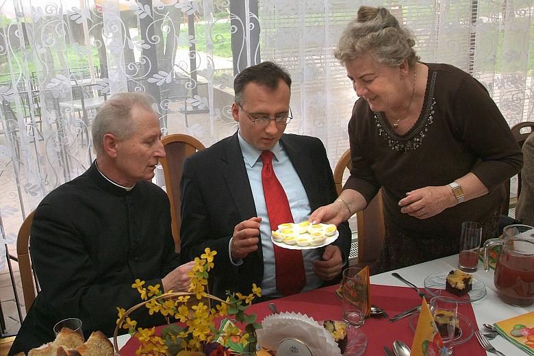 Na spotkanie przybył także Paweł Klimowicz, Przewodniczący Rady Miasta Krakowa.