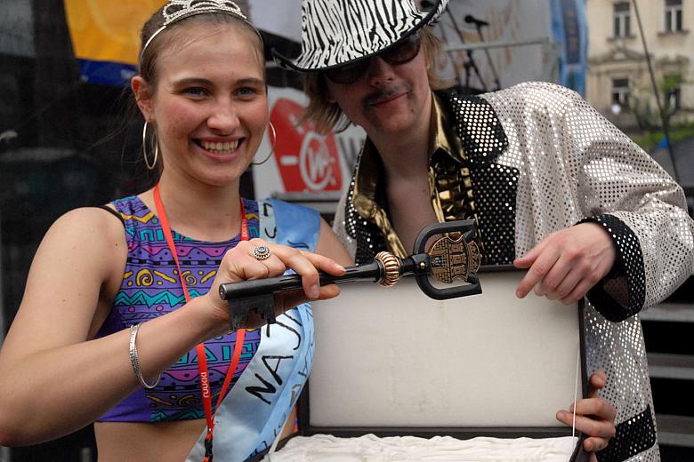 Tytuł Najmilszej Studentki przyznano Katarzynie Bazi z Akademii Wychowania Fizycznego, która - jak pisała krakowska prasa "