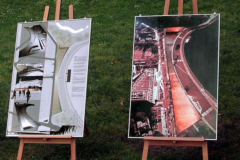 Niski, wtopiony w otoczenie budynek Centrum będzie się harmonijnie wtapiał w wawelskie stoki, a podziemny parking pod Placem na 