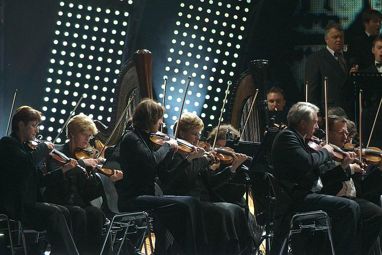 Koncert trwał około 100 minut. Podczas jego trwania wykonano 19 pieśni. 