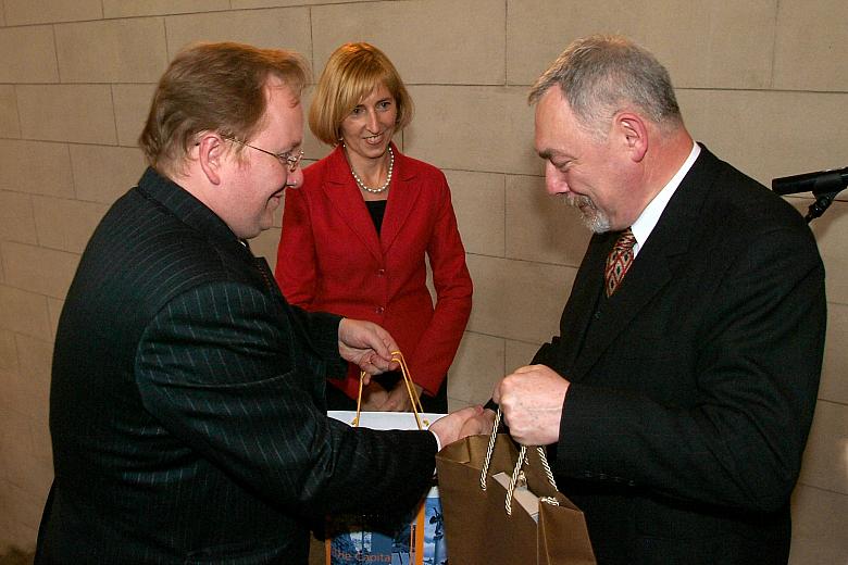 Z Wilna przybył Artur Ludkowski, Zastępca Burmistrza.