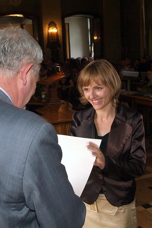 Barbara Mordarska-Wójcik - studentka V roku Wydziału Malarstwa Akademii Sztuk Pięknych w Krakowie.