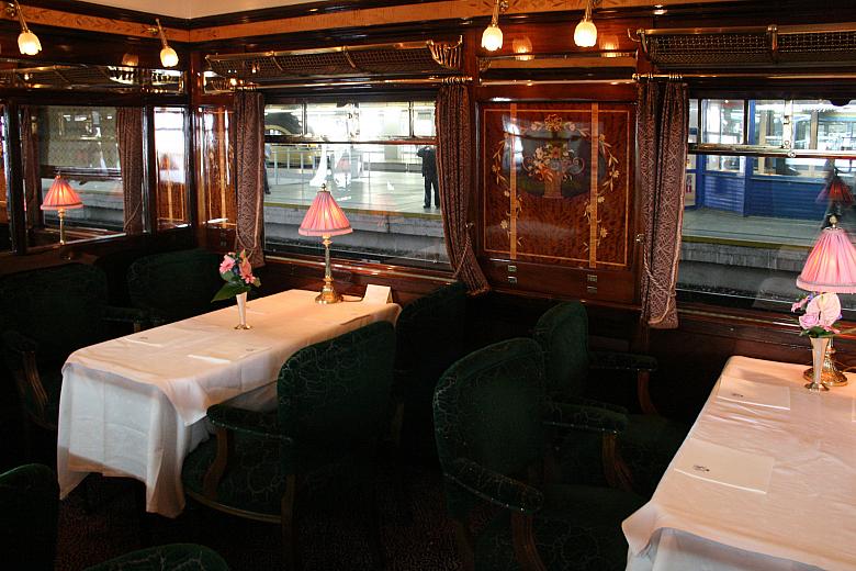 ...godną najsłynniejszego pociągu świata.