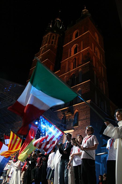 Inauguracja Kongresu odbyła się na Rynku Głównym w Krakowie.