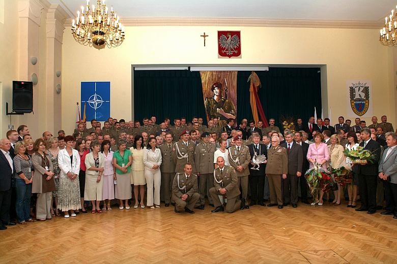 Uroczystość w kasynie przy ulicy Zyblikiewicza zakończyło wspólne, pamiątkowe zdjęcie.