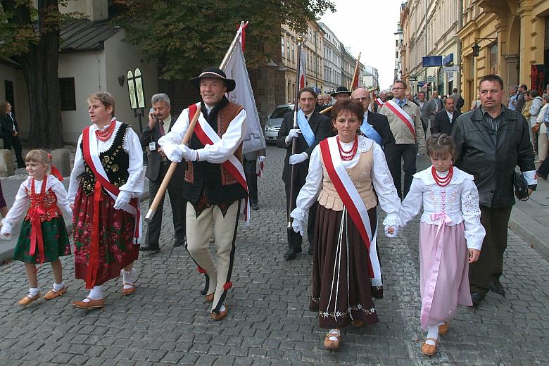 ...byli też przybysze z Podhala.