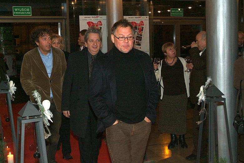 Na pokaz przybyli: reżyser Janusz Kamiński, producent Juliusz Machulski ze Studia Filmowego ZEBRA oraz koproducent Grzegorz Hajd