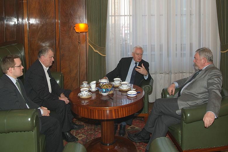 W spotkaniu uczestniczył również senator Stanisław Bisztyga.