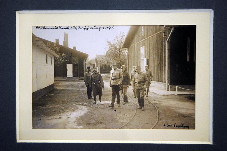 Na wystawie tej można było zobaczyć Kraków z lat I wojny światowej.