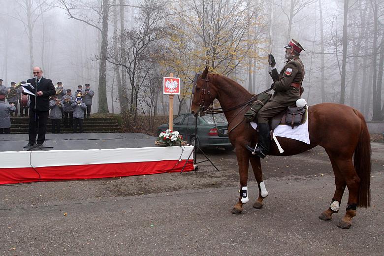 Pod Kopcem Marszałka Piłsudskiego rozpoczęła się wyjątkowa uroczystość.