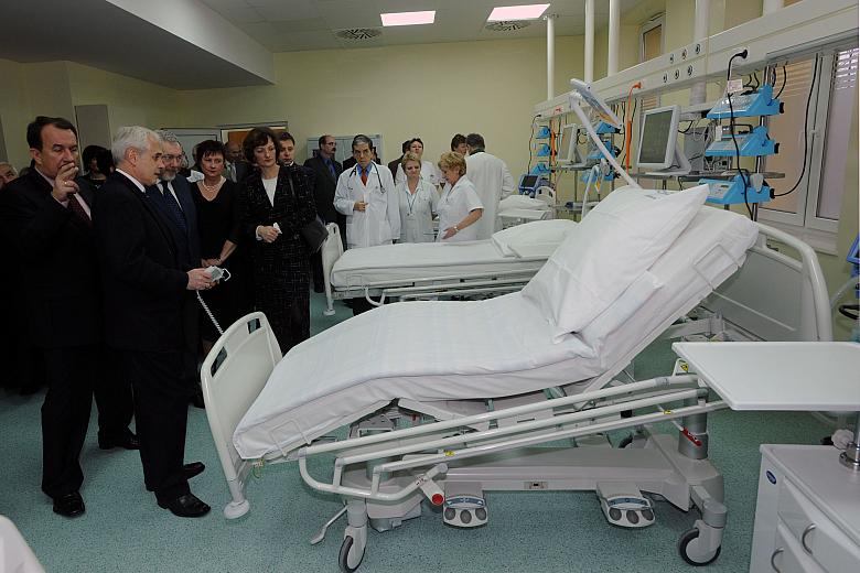 Goście podziwiali nowoczesny sprzęt i aparaturę medyczną.