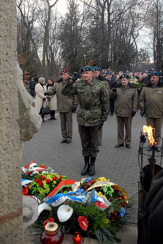 ...przedstawiciele Wojska Polskiego...