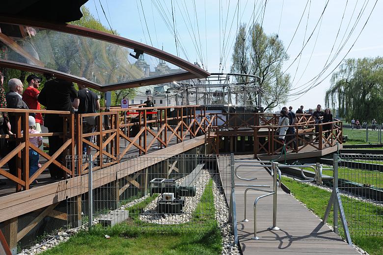 ...z gondoli, którego można podziwiać panoramę Krakowa.