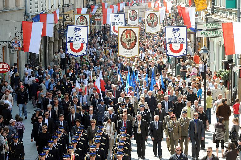 ...ulicą Floriańską.