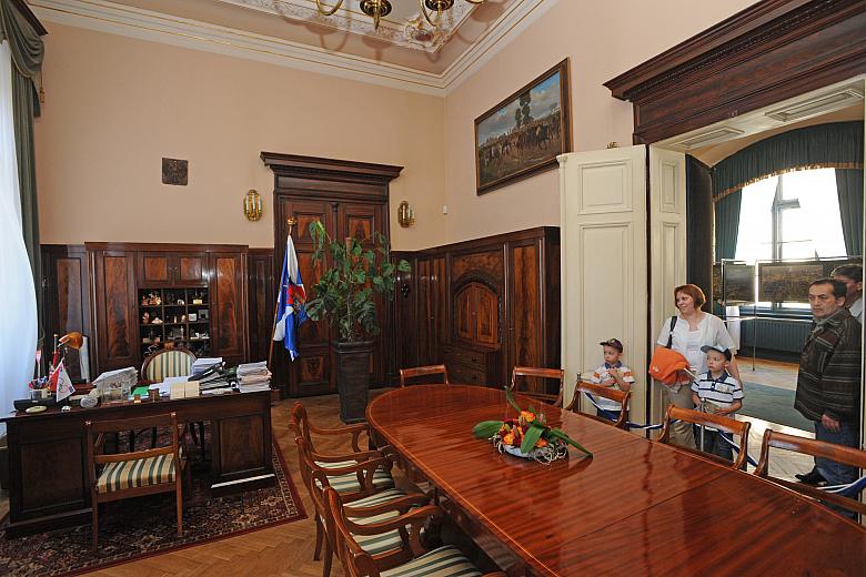 Warto było zaglądnąć do gabinetu Prezydenta Miasta.