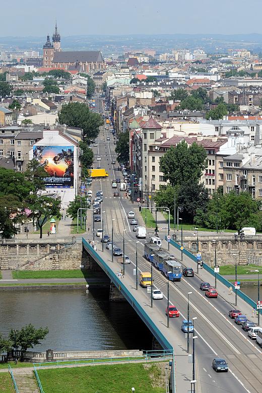 ...w przeciwieństwie do zmodernizowanego mostu Powstańców Śląskich.