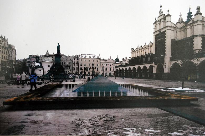 "Rynek Główny to miejsce szczególne, a nowatorska propozycja fontanny, która nawiązuje do drogocennego kryształu jest dosko