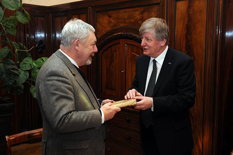 Spotkanie dotyczyło planowanej współpracy Krakowa i Republiki Czeskiej w organizacji wydarzeń kulturalnych.