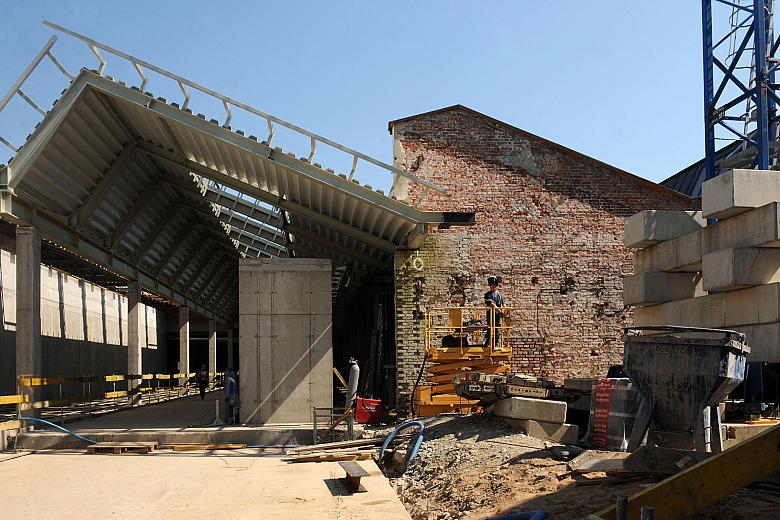 ...do których dołączy jeden całkiem nowy budynek.