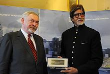 Amitabh Bachchan z wizytą u prezydenta Krakowa