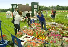 II Krakowski Festiwal Recyklingu na Błoniach.