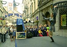 ...oraz pokazy akrobatyki.