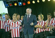 Gratulacje dla piłkarzy Cracovii... 