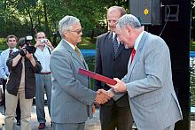 Najwyższą nagrodę w konkursie-"Certyfikat Jakości Bezpieczny Kraków" otrzymała firma "Komandos-Kraków"...