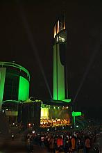 Widowisko plenerowe odbyło się na terenie Sanktuarium Bożego Miłosierdzia w Łagiewnikach.