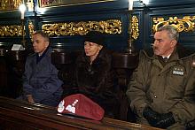 Gen. broni Mieczysław Bieniek, Dowódca 2. Korpusu Zmechanizowanego wraz 
z małżonką oraz gen. Adam Rapacki, Małopolski Komendan