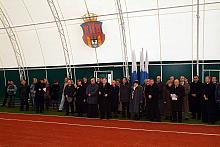 Podczas spotkania o inwestycji mówił Przewodniczący Rady 
i Zarządu Dzielnicy IX Adam Migdał oraz Prezes KS Borek Wojciech Flor