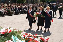 Delegacja Stowarzyszenia Rodzin Ofiar Katyńskich Polski Południowej.