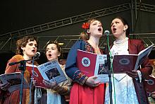 Święto Konstytucji 3 Maja - 20. lekcja śpiewania "Majowa Jutrzenka" 
na Rynku Głównym