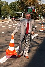 Otwarcie alei Mickiewicza po modernizacji