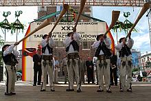 Następnie kapela "Haniaczyków" odegrała "góralski hejnał" na trombitach.