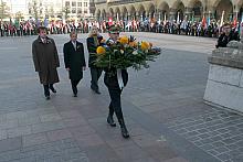 ...Wojciecha Kozdronkiewicza, Przewodniczącego Rady i Dzielnicy I Stare Miasto (w środku), Z-cy Przewodniczącego Katarzyny Kacic