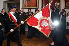 Pożegnanie Miejskiego Komendanta Państwowej Straży Pożarnej w Krakowie