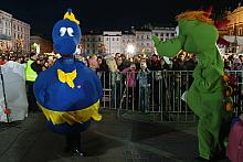 Nie zabrakło także krakowskich smoków.